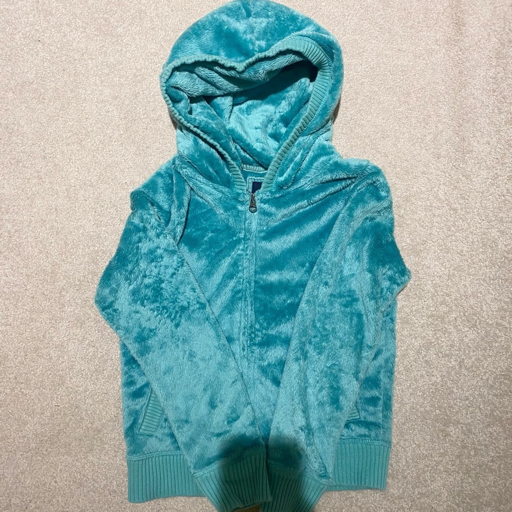 Like new Gap fur hoodie